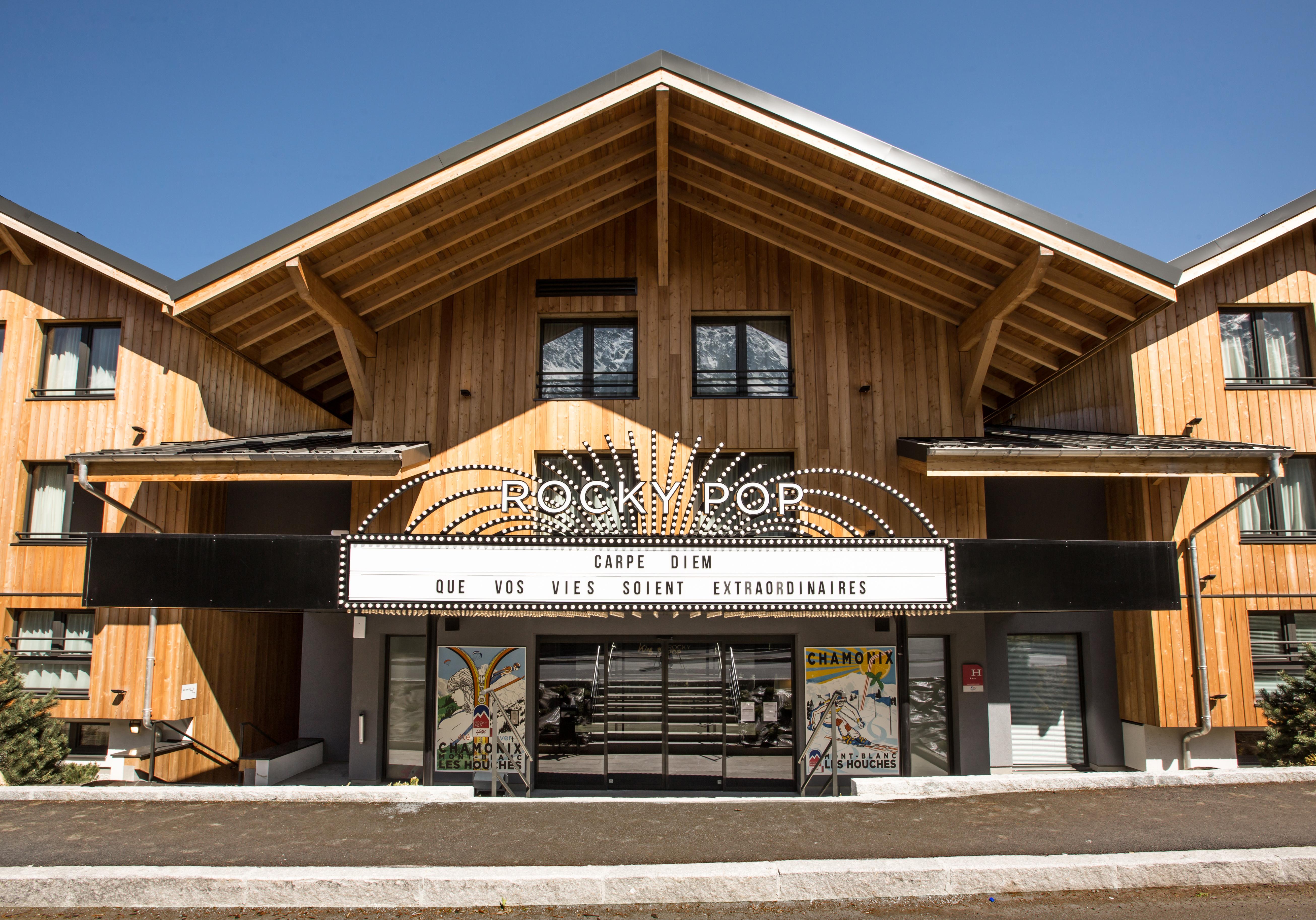 Rockypop Chamonix - Les Houches Hotel Exterior photo